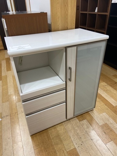 【お値下げしました！】ニトリ キッチンカウンター 1枚扉 スライド台