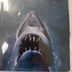 ⏹️JAWSブリキ看板30cm×20cmの画像