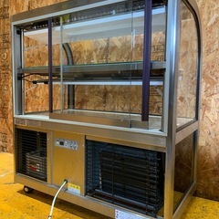 a(7347) 冷蔵ショーケース 大穂製作所 OHGU-Sf-900B 対面販売用 100V 幅90cm 業務用 店舗用品 冷蔵ショーケース 直接お引き取り歓迎 大阪の画像
