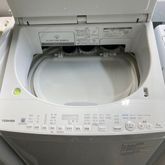 東芝　乾燥機付き　全自動洗濯機　2018年式　9kgの画像