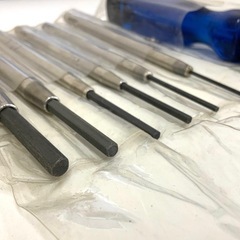 長期保管新品 6本セット CLOVER 六角レンチ 太いグリップ付きで回しやすいの画像