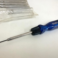 長期保管新品 6本セット CLOVER 六角レンチ 太いグリップ付きで回しやすいの画像