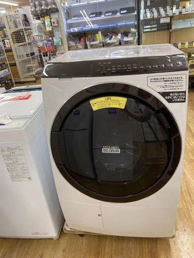 【HITACHI】ドラム式洗濯乾燥機　BD-SX110FL　2021年製