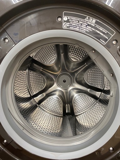 【HITACHI】ドラム式洗濯乾燥機　BD-SX110FL　2021年製