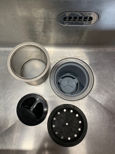 a(7348) フジマック ステンレス1槽シンク W900D600H850 BG150 業務用シンク 飲食店 流し台 厨房 直接お引き
