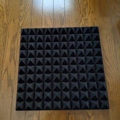 吸音材 ピラミッド形 ブラック 5㎡の画像