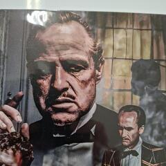 ⏹️映画『ゴッドファーザー』ブリキ看板30cm×20cmの画像