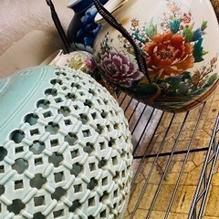 高級壺、高級皿、伝統掛軸やコップ類多数⭐️の画像
