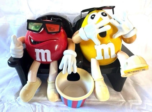 M&M's チョコレートディスペンサー 3Dムービー カウチ 黒限定レアカラー