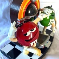 M&M's 　チョコレートディスペンサー　ロックンロールカフェ ヴィンテージの画像