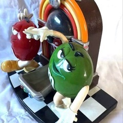 M&M's 　チョコレートディスペンサー　ロックンロールカフェ ヴィンテージの画像
