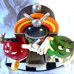 M&M's 　チョコレートディスペンサー　ロックンロールカフェ ヴィンテージの画像