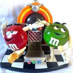 M&M's 　チョコレートディスペンサー　ロックンロールカフェ ...