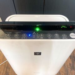 美品 SHARP シャープ 加湿空気清浄機 KC-G50-W プラズマクラスターの画像