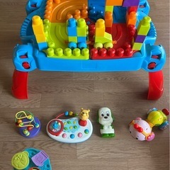 メガブロック(MEGA BLOKS)  ラーニングテーブル　わん...