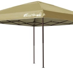 【新品】タープテント　簡単組立 3m×3m FIELDOOR フ...