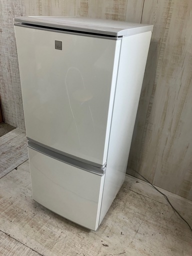 J303⭐️SHARP 2018年製　２ドア　ノンフロン冷凍　冷蔵庫