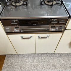 リンナイ　グリル付き　ガステーブル　都市ガス用