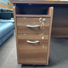 店頭引き渡し 中古 LOWYA  ベガコーポレーション パソコンデスク ワゴンセット New Clever 1600 家具 Aの画像