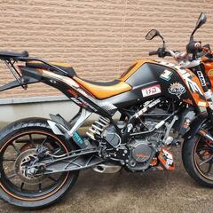 受付け中止 KTM125 デューク 商談中ですの画像