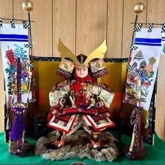 子供の日・五月人形 若武者 菊水作 10号の画像