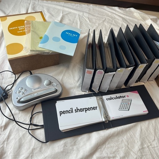 ペッピーキッズ　モラモラペン　英語　
動作確認済み　カードファイリング済み