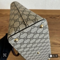 gucci ggスプリーム　ショルダーバッグの画像