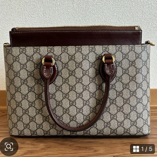 gucci ggスプリーム　ショルダーバッグ
