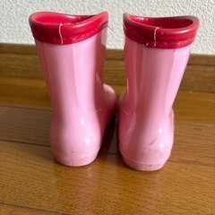 女の子　甚平　長靴　セット　90サイズ　15cmの画像