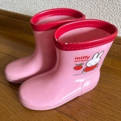 女の子　甚平　長靴　セット　90サイズ　15cmの画像