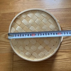 編みカゴ　バスケット　かご　インテリアの画像