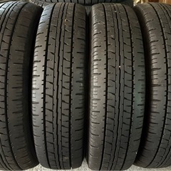 145R12 6PR ダンロップ軽バン用夏タイヤ4本 2022年製