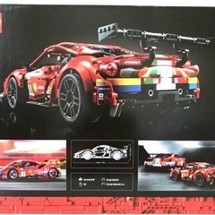 レゴ　LEGO TECHNIC FERRARI 488 GTE AF CORSEの画像