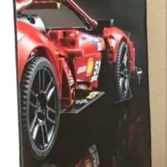 レゴ　LEGO TECHNIC FERRARI 488 GTE AF CORSEの画像