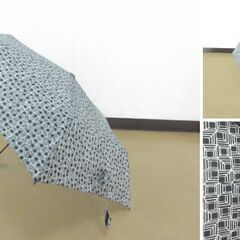 ( せ-A2-8053 )ShedRain シェッドレイン 折りたたみ傘 雨傘 自動開閉ワンタッチ式 ブラック 黒 全長約27cm 半径約50cm 中古の画像