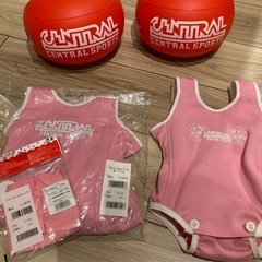 【1着+キャップ新品】セントラル水着フィックスセット