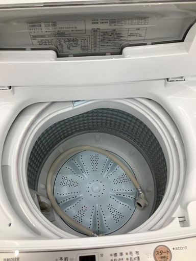 AQUA 全自動洗濯機　AQW-S6M 6.0kg 2022年製