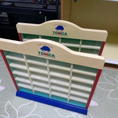 トミカ　コレクションケース2つの画像