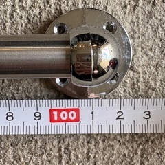 ステンレスパイプ13×100mm ブラケット付きの画像