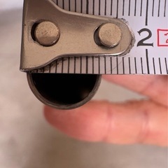 ステンレスパイプ13×100mm ブラケット付きの画像