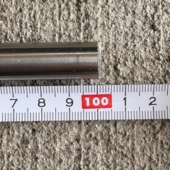 ステンレスパイプ13×100mm ブラケット付きの画像