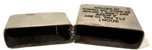 【レア　ベトナムZIPPO】1967年製ベトナムジッポー「スヌーピー」 デッドストック