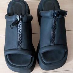 アンティカ　厚底サンダル