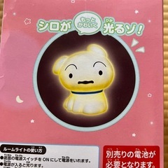 ルームライト シロだゾ 新品の画像