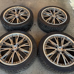 19インチアルミ　225/40ZR19タイヤ