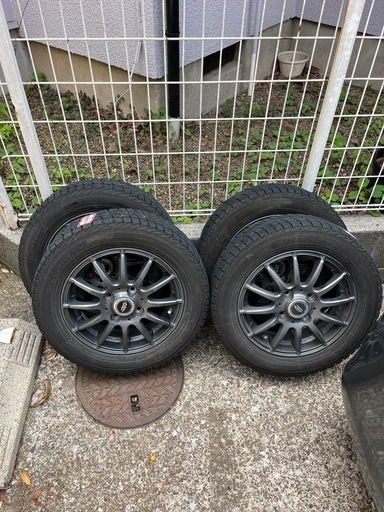 155/65/15 4穴　4本セット　
スタッドレス　軽自動車