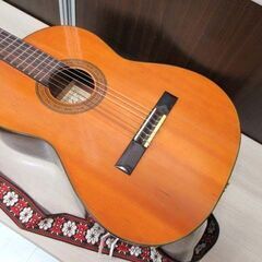 ZEN-ON S63 阿部保夫 クラシックギター ヴィンテージ 弦楽器 ストラップ・ケース付属 ゼンオン 苫小牧西店の画像