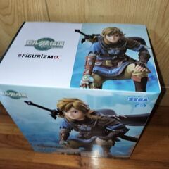 新品未開封、ゼルダの伝説 ティアーズ オブ ザ キングダム 　FIGURIZMα リンク フィギュア フィギュリズムαの画像
