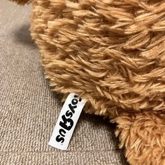 大きなくまのぬいぐるみ(約80cm)の画像