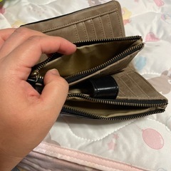 新品未使用品！二つ折り財布の画像